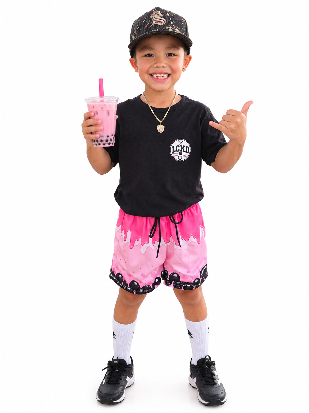 Strawberry Milk Boba